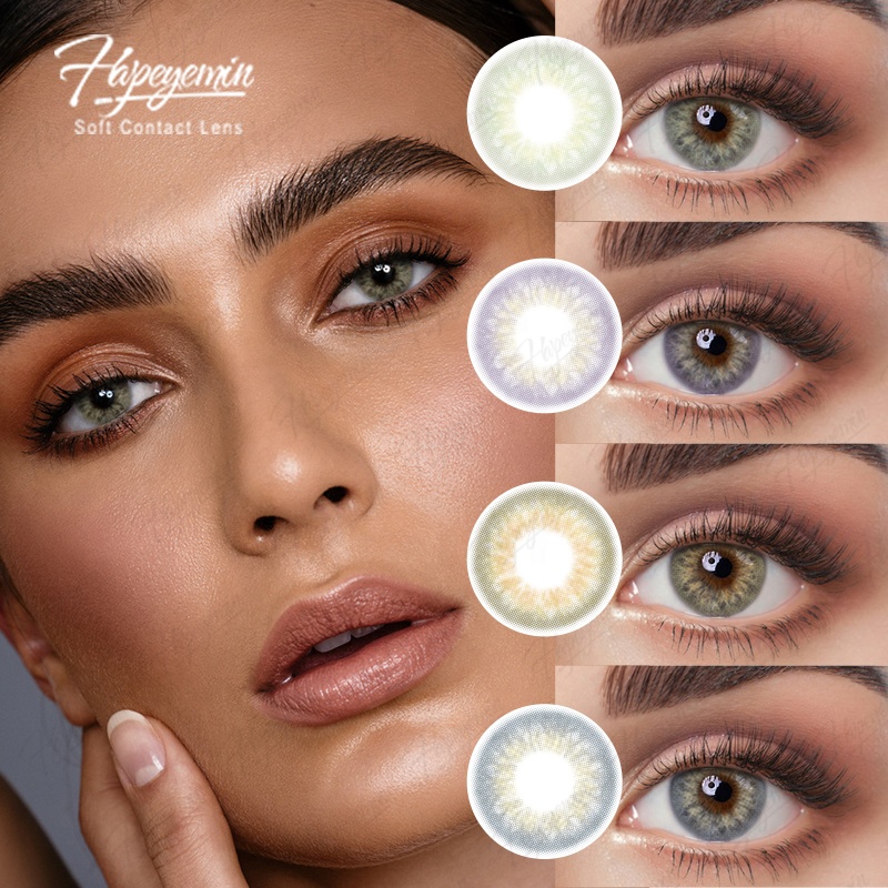 Haipurecon Taylor and Pola Series Yearly Color Contact Lenses Soft Hardness BeautyLens for Wholesale OEM ODM