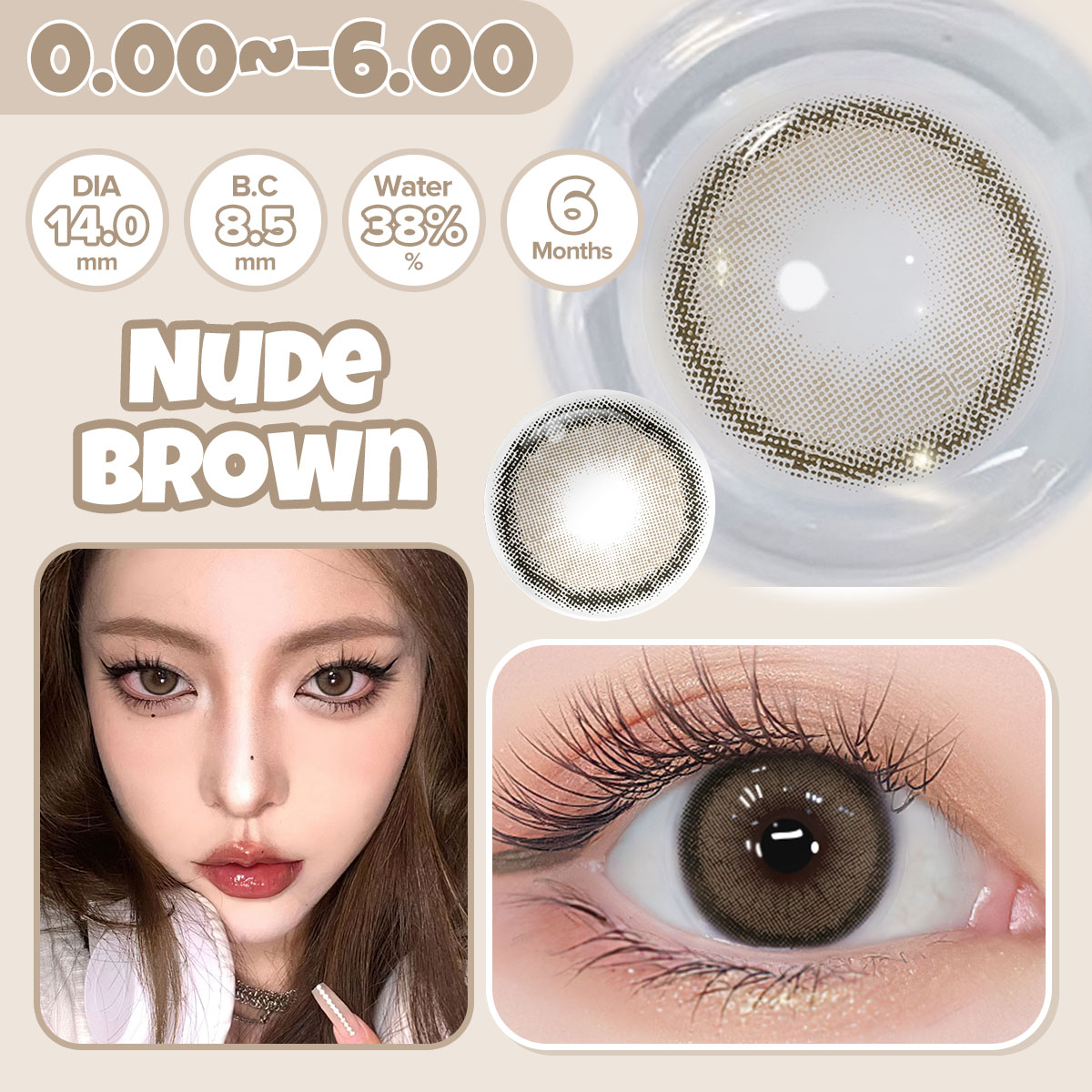 Free Shipping Magister Hidrocor Colored Contact Lenses Soft Eye Lens Natural Color Prescription Contact Lenses Lentes Decontacto