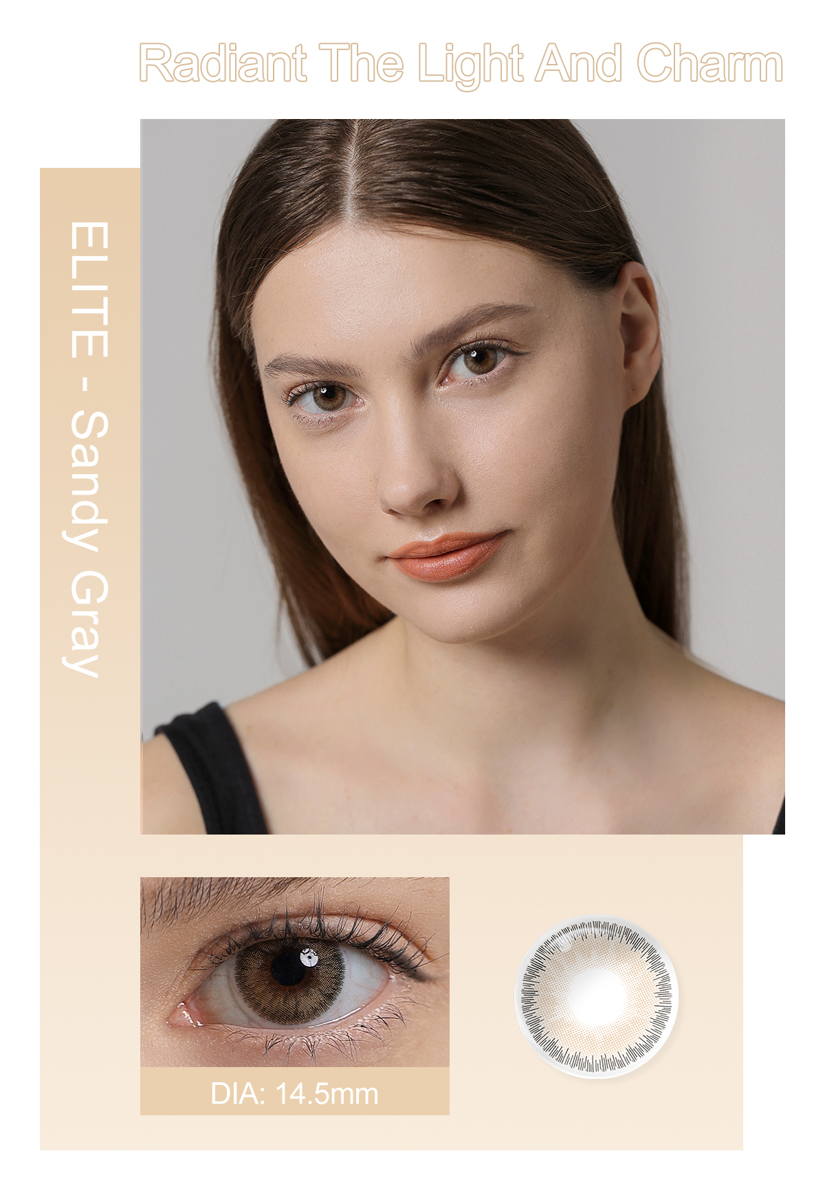 Elite Soft Natural Cosmetic Contacts Lenses