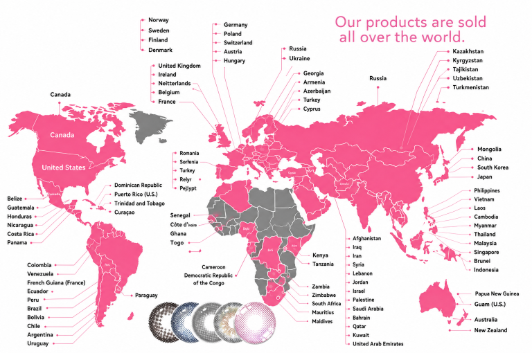 Global contact lens partner network now covering 126 markets