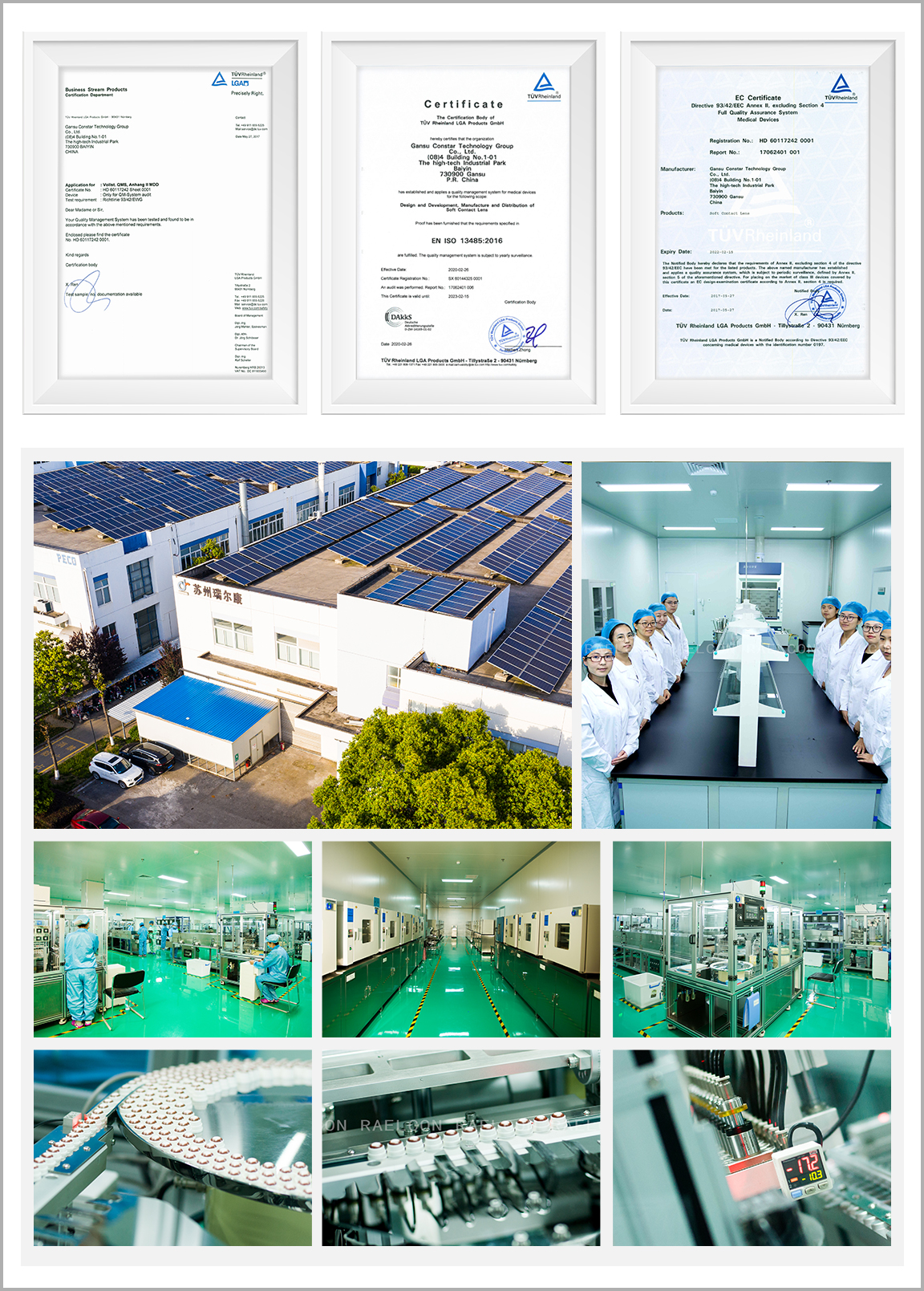 Factory and Certificates