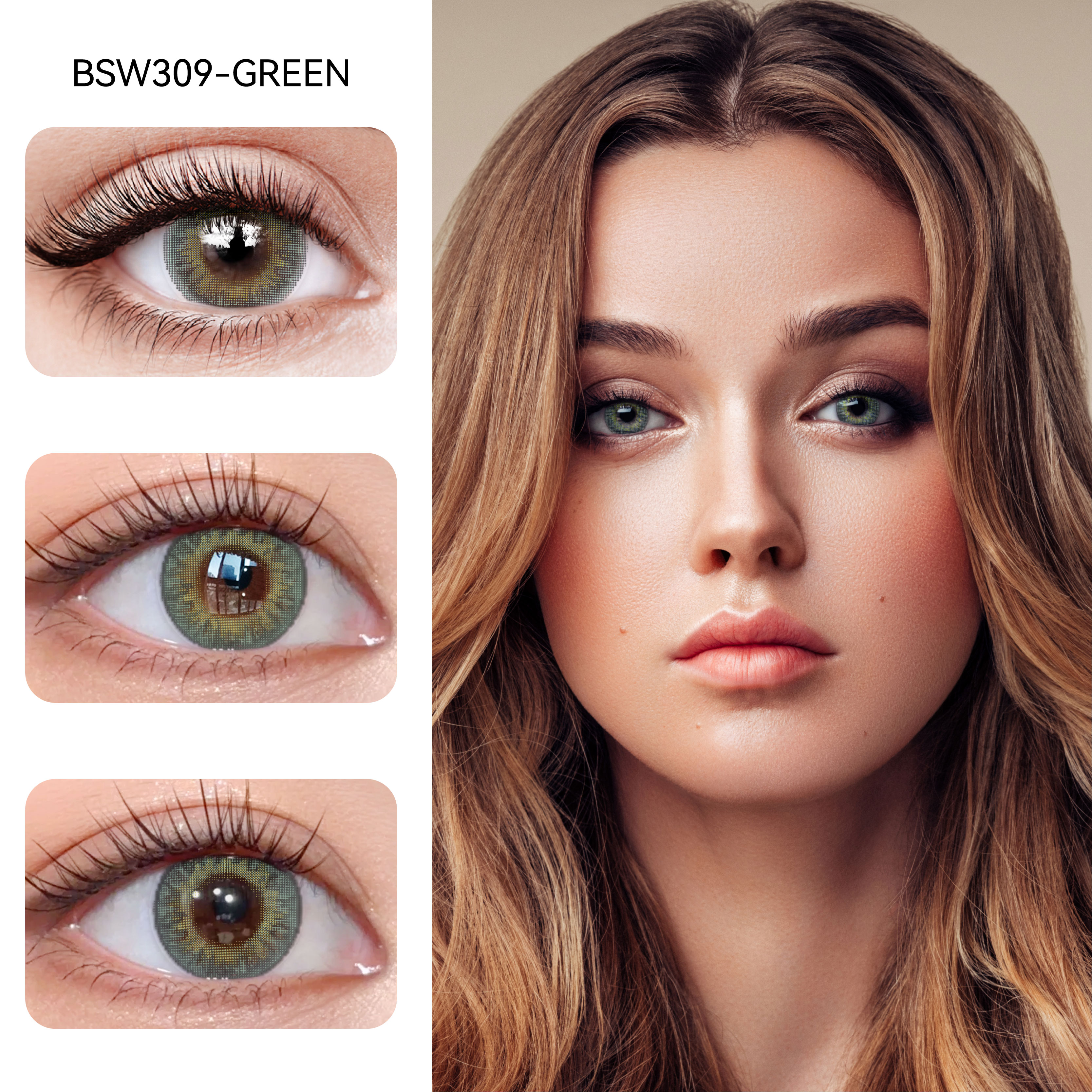 Free Sample Wholesale Soft Colored Contact Lenses Hidrocor Prescription Contact Lenses Natural Colored Eye Lenses
