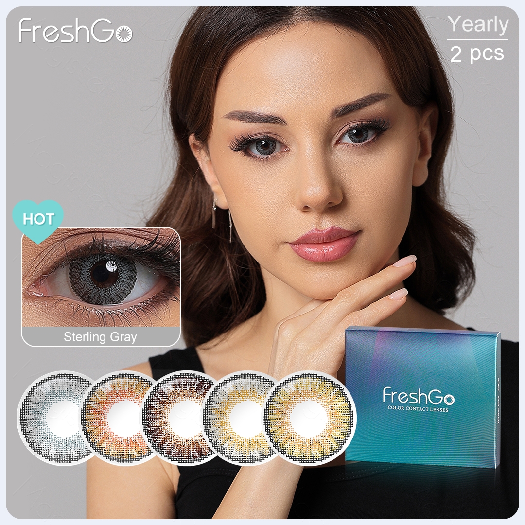 Free Shipping Cheap Colored Contacts 3 Tone Contact Lenses for Eyes Wholesale Lenses Eye Contact Eye Lens Lentilles