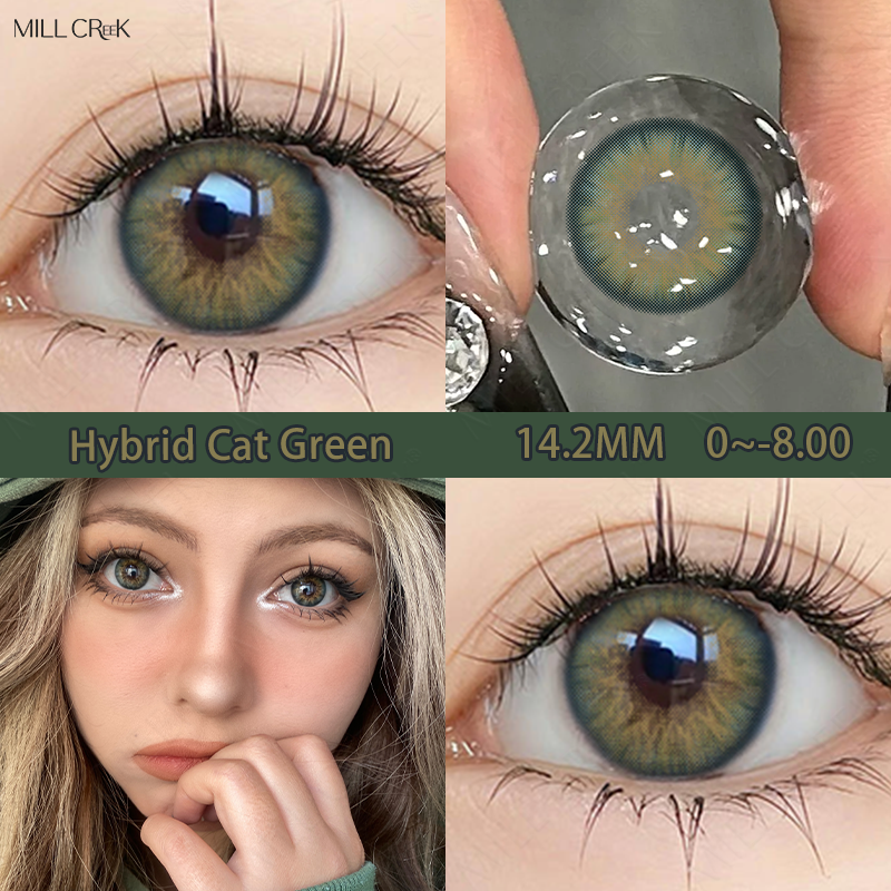 Haipurecon Hot Style Colored Natural Soft Contact Lenses Beautiful Big Eyes Makeup Wholesale Korean