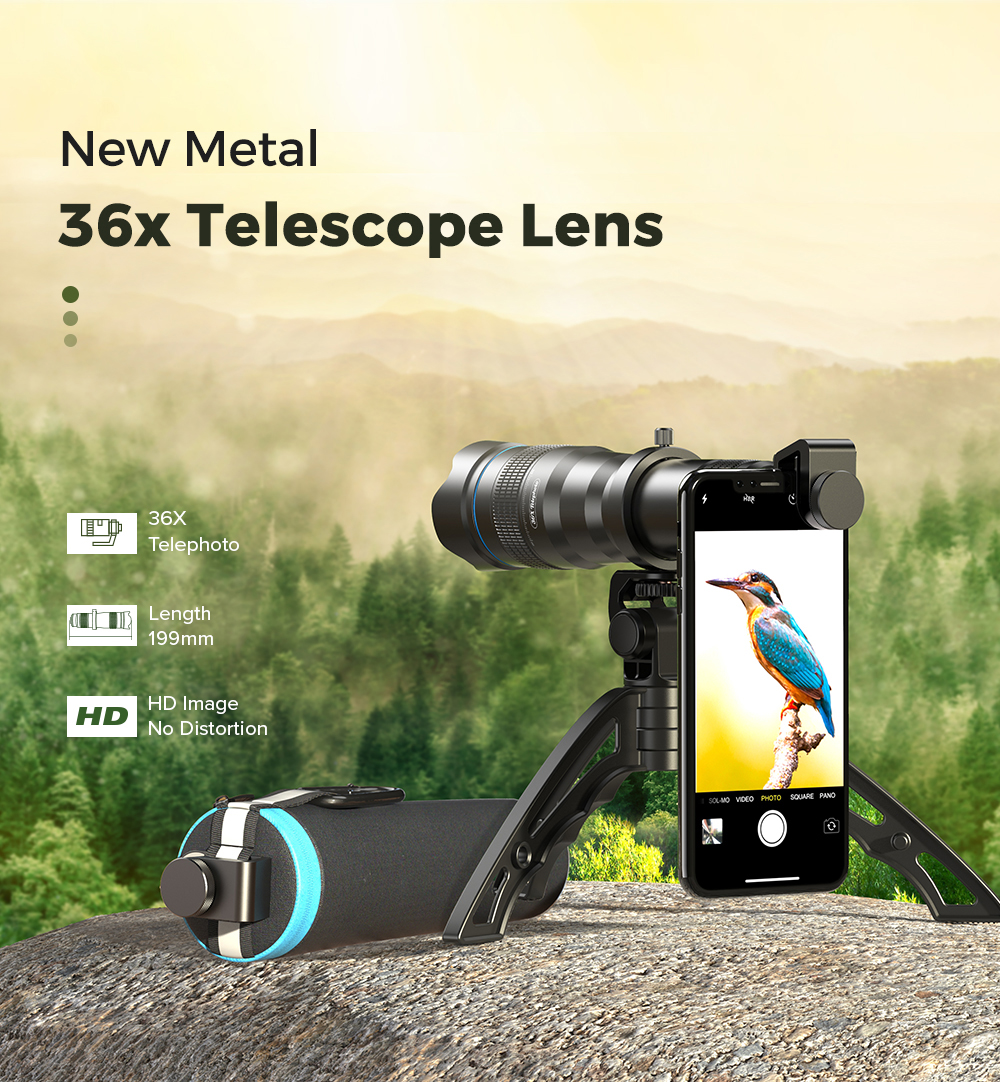 36X telephoto lens feature 6