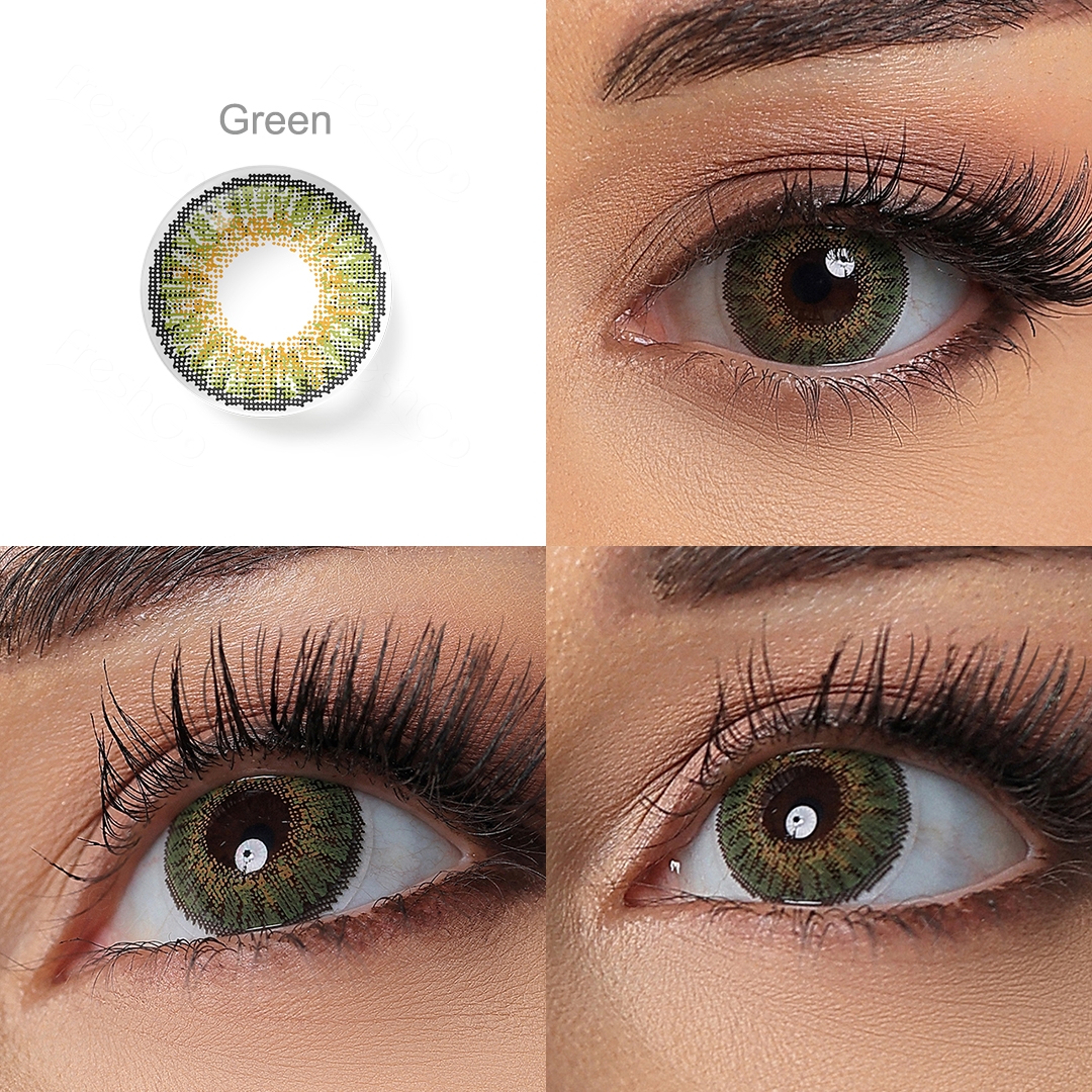 Free Shipping Cheap Colored Contacts 3 Tone Contact Lenses for Eyes Wholesale Lenses Eye Contact Eye Lens Lentilles