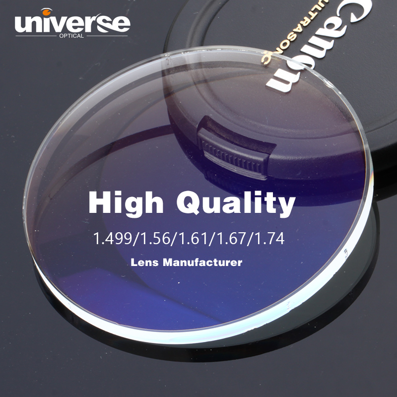 Fast Delivery Low Quantity Request China 1.49 1.56 1.59 1.60 1.67 1.74 Good Quality Optical Lens